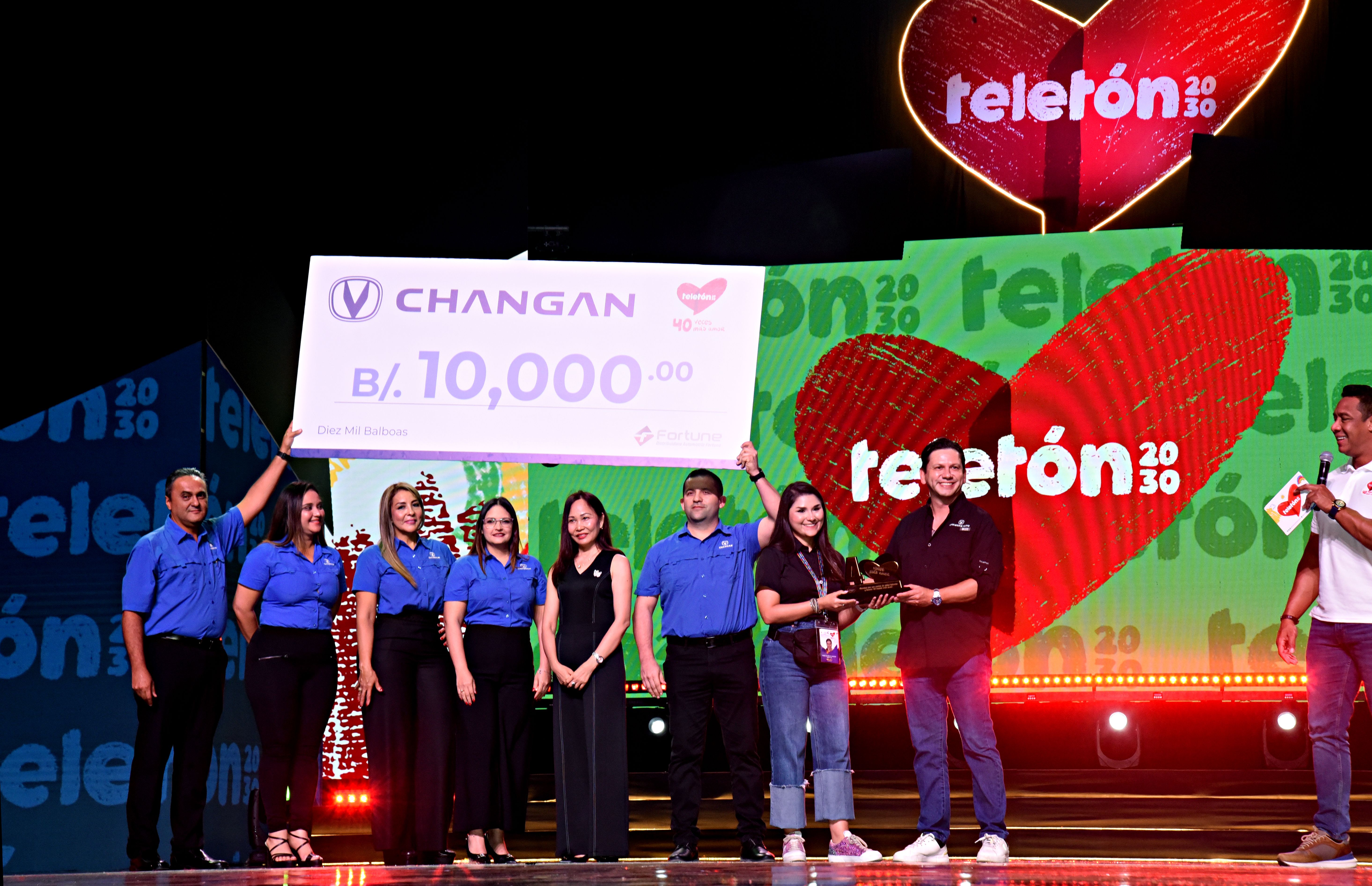 Aportamos nuestro granito de arena, Changan Panamá apoya a la Teletón 2030