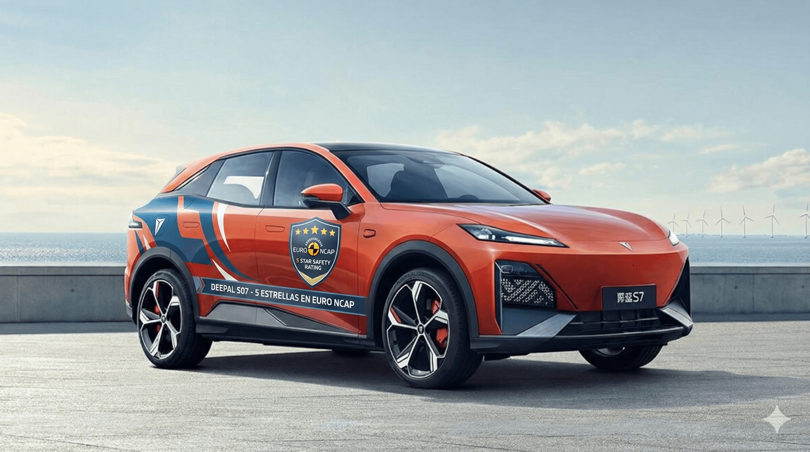 Deepal S07 obtiene 5 estrellas en Euro NCAP